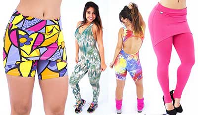 moda de looks fitness